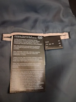 Completo GIGIRIZZI nero taglia 46