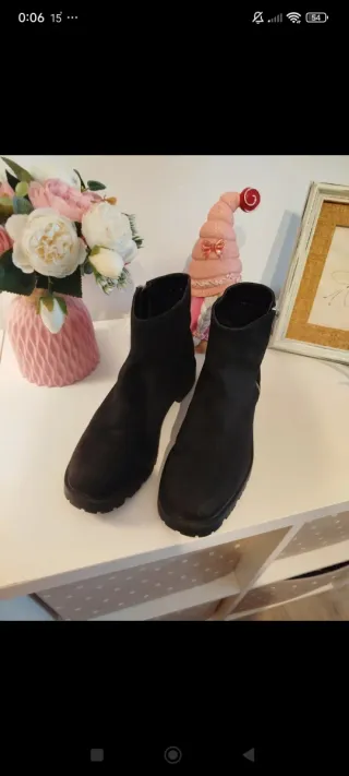 Botas niña negras