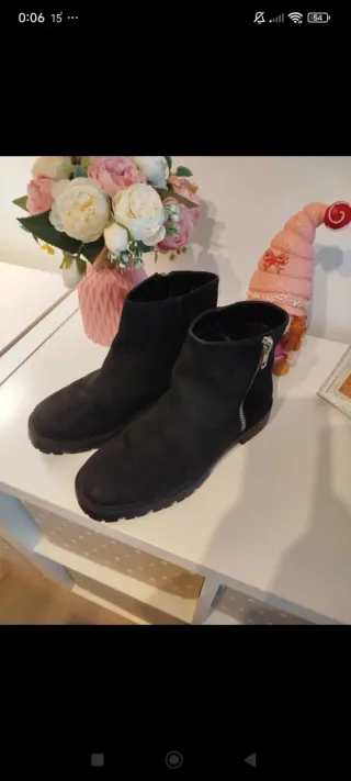 Botas niña negras