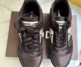 Zapatillas Saucony Negras/Plata Talla 37.5