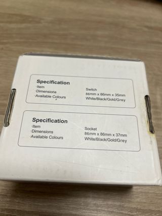 Interruptor y Enchufe Inteligente BSEED Blanco