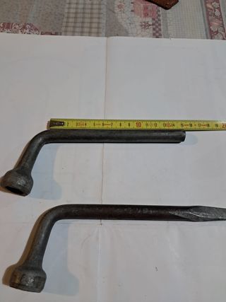 Set 2 Chiavi a L 13mm e 15mm Vintage