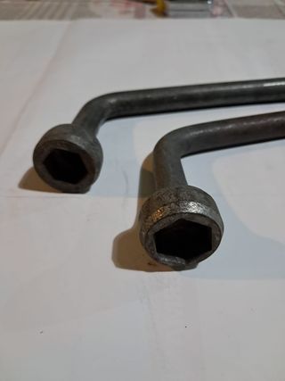 Set 2 Chiavi a L 13mm e 15mm Vintage