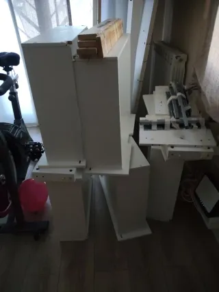 Estructura Cama NORDLI 140x200 con Almacenaje