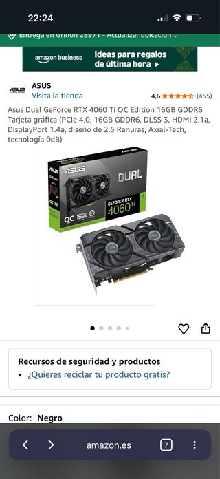 NVIDIA GeForce RTX 4060 Ti 16GB
