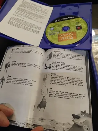 Jogos PS2 Open Season e Ratatouille