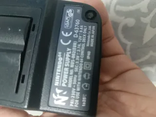 Caricabatterie originale N64. Nintendo 64