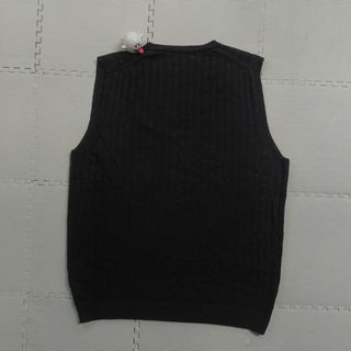 Chaleco punto Massimo Dutti Black - Linen Cotton