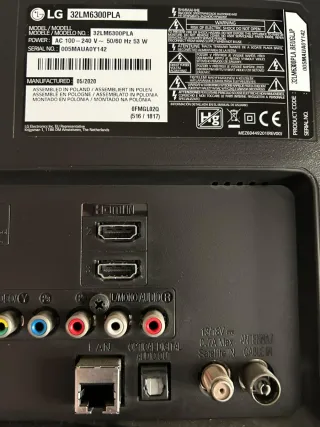 Televisión LG 32 pulgadas