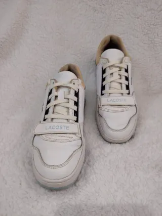 Zapatillas Lacoste Missouri Blancas y Azules