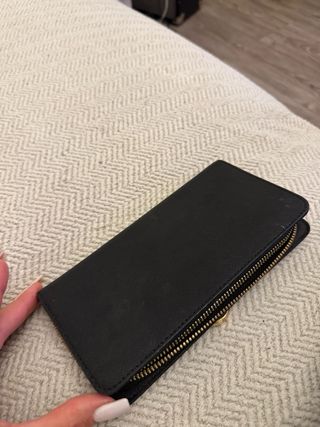 Monedero Michael Kors Negro y Dorado