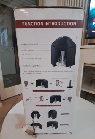 TUGA Burner - Schermo Isolante Microfono