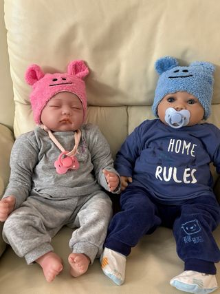 Bambole Reborn Gemelle Ragazzo e Ragazza