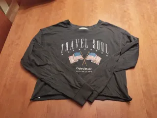 Camiseta gris Travel Soul adolescente