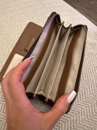 Monedero Tous Beige y Dorado