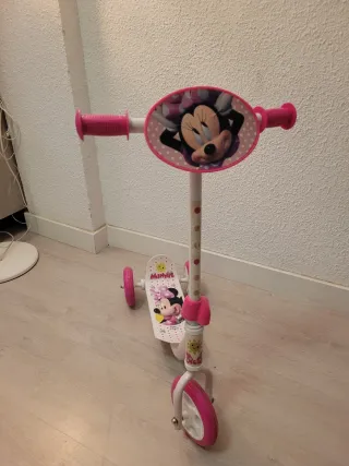 Patinete infantil Minnie 3 ruedas