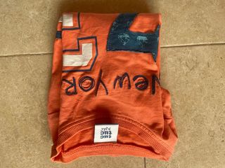 Camiseta niño naranja