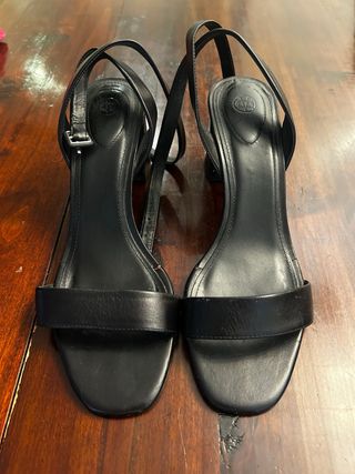 Sandalias Vestir Negras Massimo Dutti