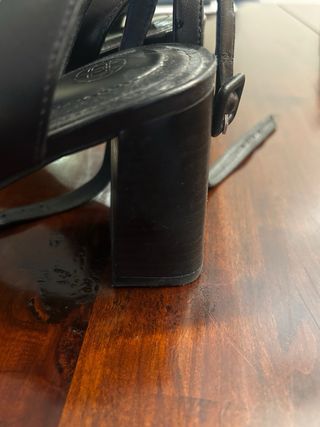 Sandalias Vestir Negras Massimo Dutti