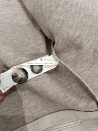 Chaqueta Stradivarius paño beige