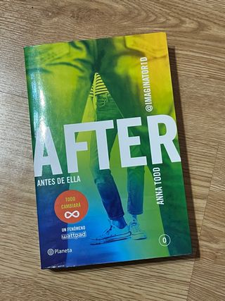 After. Antes de ella (Serie After 0) Libro juvenil
