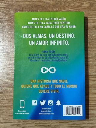 After. Antes de ella (Serie After 0) Libro juvenil