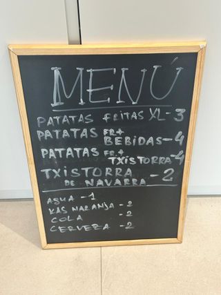 Pizarra Madera 40x60 y 60x90