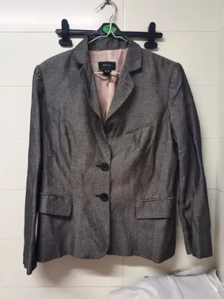 Chaqueta Nine West Gris Talla L