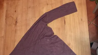 Maglia Tezenis viola manica lunga