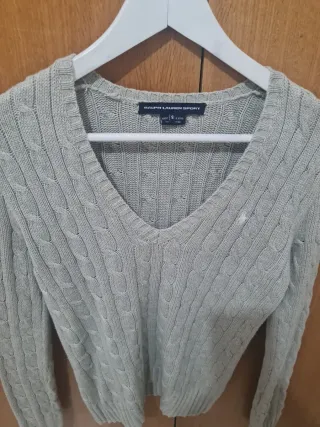 Jersey Ralph Lauren Sport verde talla S