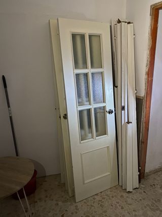 Puertas de paso blancas con/sin cristal
