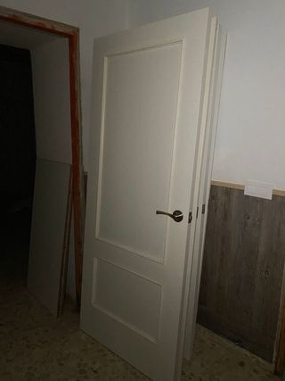 Puertas de paso blancas con/sin cristal