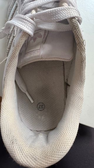 Adidas Superstar Blancas y Plateadas