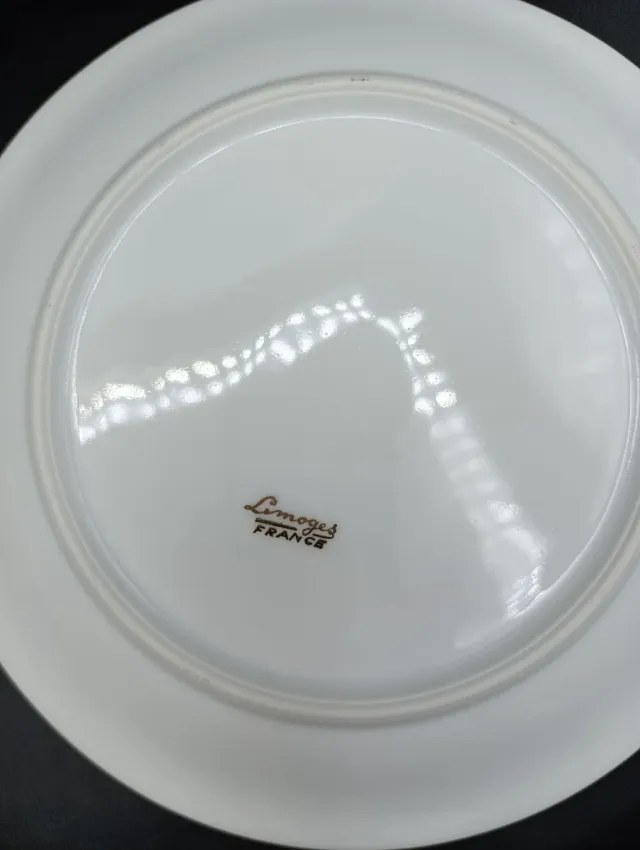 Set platos porcelana Limoges