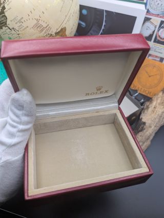 Scatola Rolex Vintage Rossa + Outer Box Fern