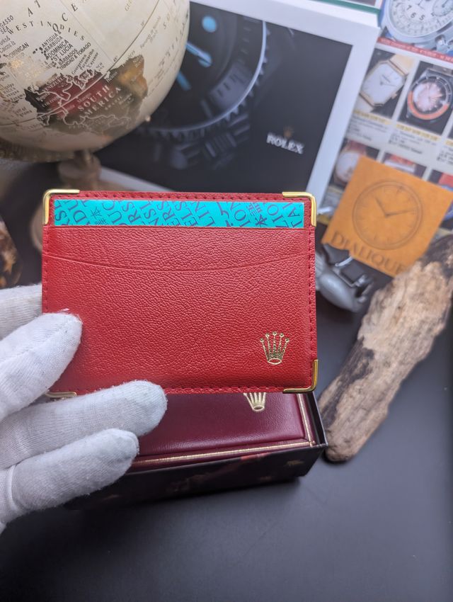 Scatola Rolex Vintage Rossa + Outer Box Fern