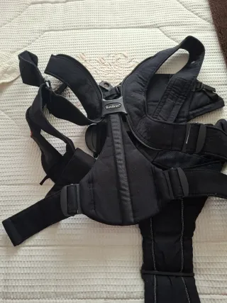 Mochila Porta Bebé Negra