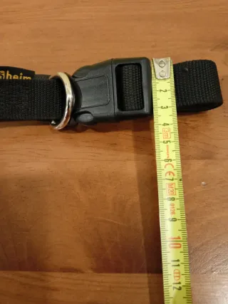 Collar para perro negro