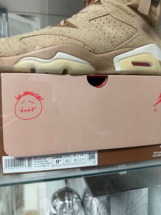 Jordan 6 Travis Scott British Khaki