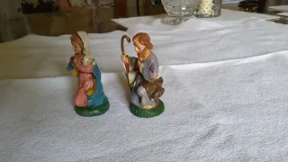 Statuine presepe Maria e Giuseppe
