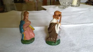 Statuine presepe Maria e Giuseppe