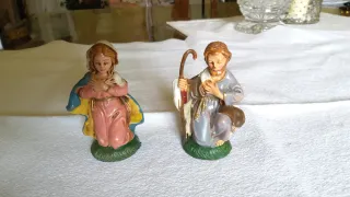 Statuine presepe Maria e Giuseppe
