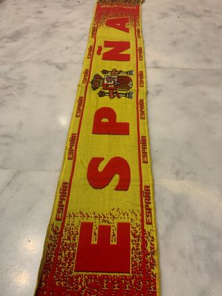 Bufanda España Roja y Amarilla