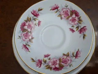 Juego de tazas de té inglés Queen Anne