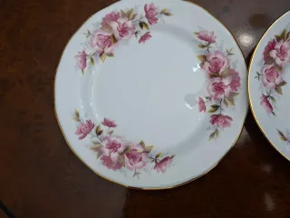 Juego de tazas de té inglés Queen Anne