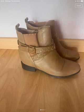Botines marrones talla 40
