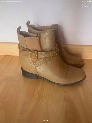 Botines marrones talla 40