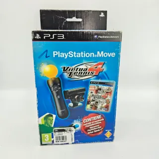 PS3 PlayStation Move + Eye + Virtua Tennis 4