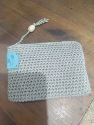 Cartera Monedero Crochet Hecha a Mano