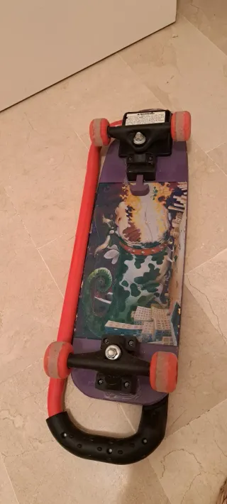 Skate con empuñadura